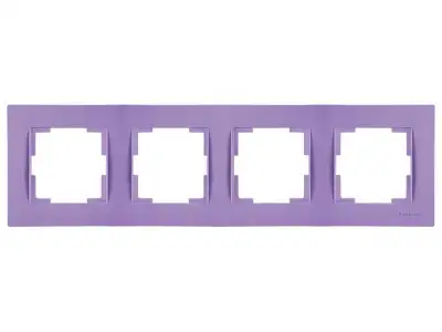 Рамка 4-ая горизонтальная пурпурная, RITA, MUTLUSAN наличный и безналичный расчет