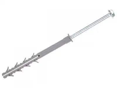 Дюбель рамный(фасадный) 10х80 мм нейлон, гриб, с шурупом (50 шт в уп.) ТК (STARFIX) наличный и безналичный расчет