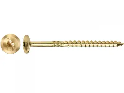 Шуруп конструкционный 10.0х240 по дереву, с прессшайбой, TORX40 (220 шт в коробе) (STARFIX) наличный и безналичный расчет