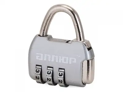 Замок навесной  ВС1К-35/4 (HA806) CP серебро кодовый d=4мм АЛЛЮР (УЗК) наличный и безналичный расчет