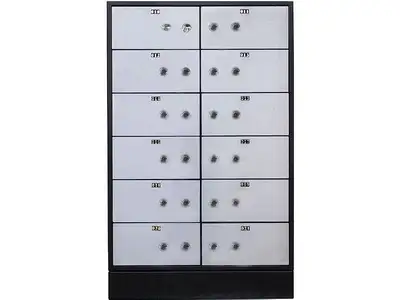 Блок депозитных ячеек VALBERG DB-12S.DGL наличный и безналичный расчет