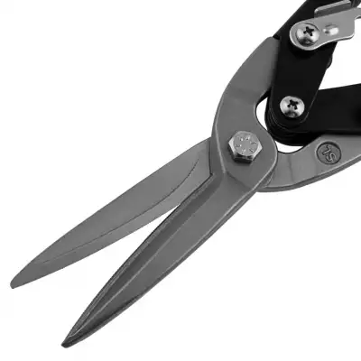 Ножницы по металлу, удлиненные, 285 мм, пряморежущие, двухкомпонентные обрезиненные рукоятки Сибртех наличный и безналичный расчет