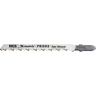 Полотна для электролобзика по дереву, 3 шт, T101D, 75 х 4.0 мм, HCS Matrix Professional наличный и безналичный расчет