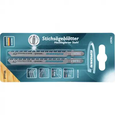 Полотна для электролобзика  по дереву, 2 шт, ( 3145 ) Gross наличный и безналичный расчет