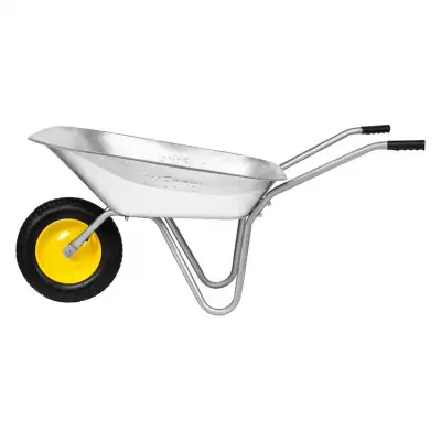 Тачка садовая, грузоподъемность 90 кг, оцинк. рама, объем 65 л// Сибртех наличный и безналичный расчет