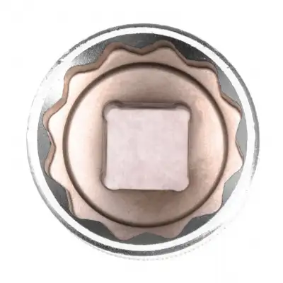 Головка торцевая, 30 мм, двенадцатигранная, CrV, под квадрат 1/2, хромированная Stels наличный и безналичный расчет