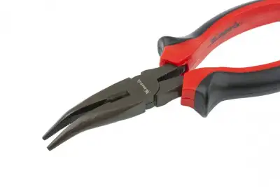 Длинногубцы изогнутые Black Nickel, 160 мм, двухкомпонентные рукоятки Matrix наличный и безналичный расчет