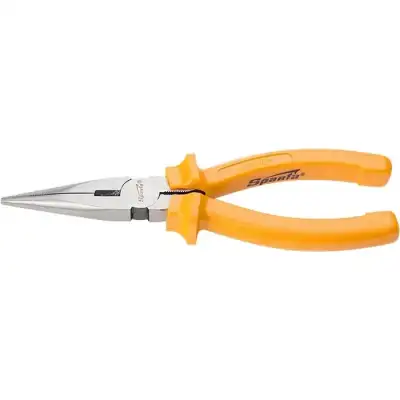 Длинногубцы прямые Classic, 180 мм, шлифованные, пластмассовые рукоятки Sparta наличный и безналичный расчет