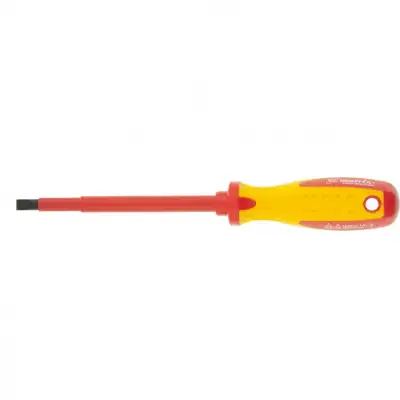 Отвертка Insulated, SL6.5 x 150 мм, CrMo, до 1000 В, двухкомпонентная рукоятка Matrix Professional наличный и безналичный расчет