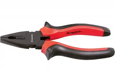 Плоскогубцы комбинированные Black Nickel, 180 мм, двухкомпонентные рукоятки Matrix наличный и безналичный расчет