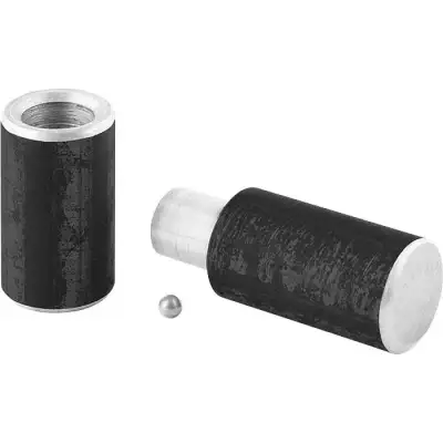 Петля гаражная с шаром, D 14 x 90 мм, 4 шт, Россия Сибртех наличный и безналичный расчет