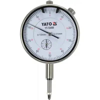 Индикатор измерительный часового типа 0-10мм "Yato" наличный и безналичный расчет