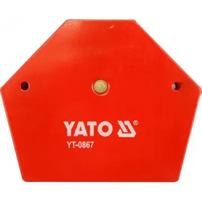 Струбцина магнитная для сварки 111х136х24мм (34.0кг) "Yato" наличный и безналичный расчет