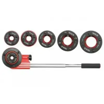 Клупп трубный 1/4"-5/4" (набор 7пр) "Yato" наличный и безналичный расчет