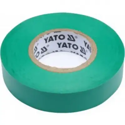 Изолента ПВХ зеленая 15мм х 20м х 0,13мм "Yato" наличный и безналичный расчет