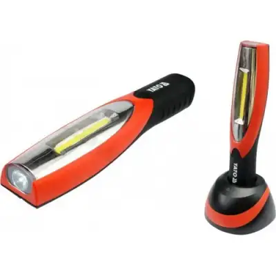 Фонарь светодиодный (1+1 LED, 180lm, 3.7V, 3600mAh) "Yato" наличный и безналичный расчет