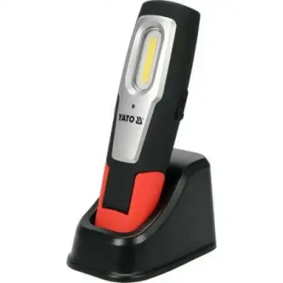 Фонарь светодиодный (6+1W, 600/250lm, CRI80, IK07, 2600mAh, IP54) "Yato" наличный и безналичный расчет
