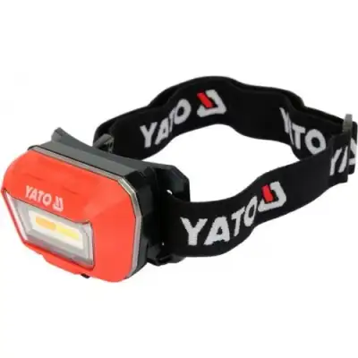 Фонарик налобный для подбора цвета (CRI96+, 160lm, 3,7V, 1500mAh, usb, IP65, IK07) "Yato" наличный и безналичный расчет