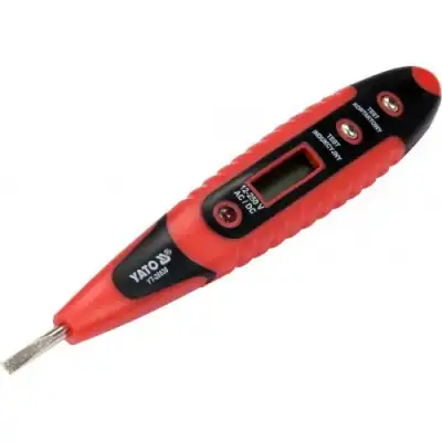 Пробник-отвертка индикаторная 12V/36V/55V/110V/220V "Yato" наличный и безналичный расчет