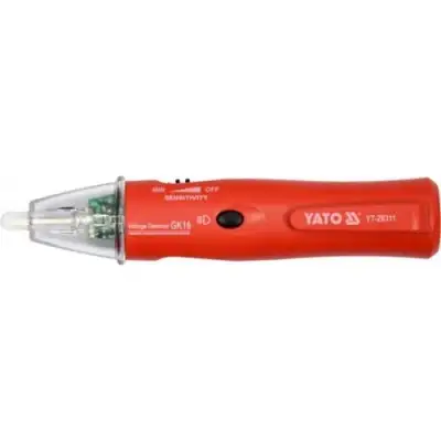 Пробник-отвертка индикаторная 5-1000V LCD "Yato" наличный и безналичный расчет