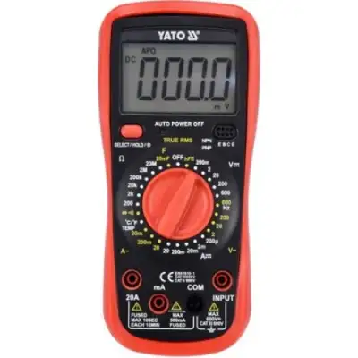 Цифровой мультиметр 0-600V + True RMS "Yato" наличный и безналичный расчет