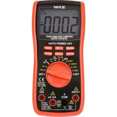 Цифровой мультиметр 0-600V + True RMS "Yato" наличный и безналичный расчет