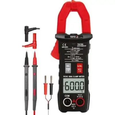 Цифровой мультиметр 0-600V + True RMS, AC/DC 600A "Yato" наличный и безналичный расчет
