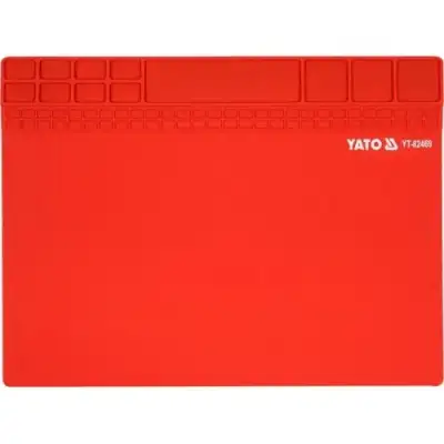 Силиконовый коврик для ремонта и пайки 40x30см, 68 отсеков "Yato" наличный и безналичный расчет
