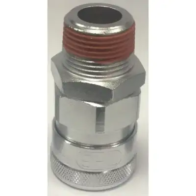Быстросъёмное соединение с клапаном наружная резьба  3/4" "Prowin" наличный и безналичный расчет