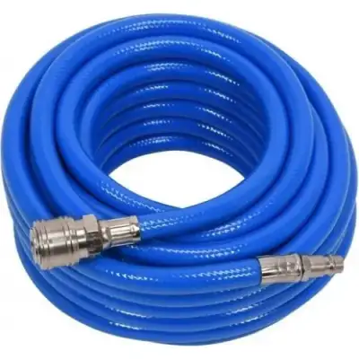Шланг PVC воздушный армированный 8мм x 20м 2.0MPa с фитингами "Yato" наличный и безналичный расчет