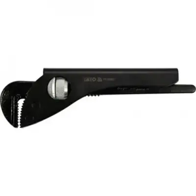 Ключ разводной трубный немецкого стиля  9" 225мм, губки до 60мм HRC47-53 "Yato" наличный и безналичный расчет