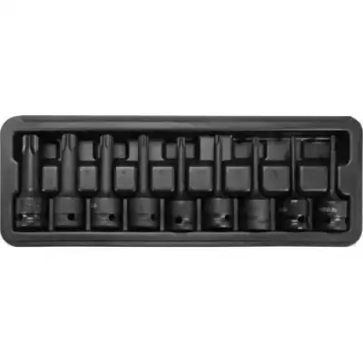 Головки-Насадки ударные 1/2" TORX Т20-T70 ( набор 9пр) "Yato" наличный и безналичный расчет