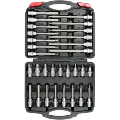 Головки 1/2" - вставки HEX 5-19 (набор 30шт.) "Yato" наличный и безналичный расчет