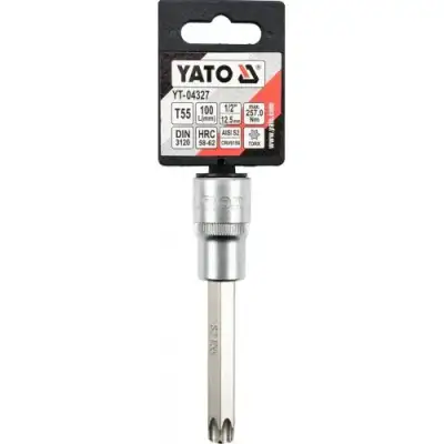 Головка 1/2" - вставка  T55 L100мм "Yato" наличный и безналичный расчет