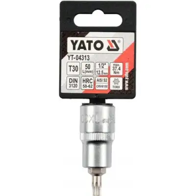Головка 1/2" - вставка T30 L55мм "Yato" наличный и безналичный расчет