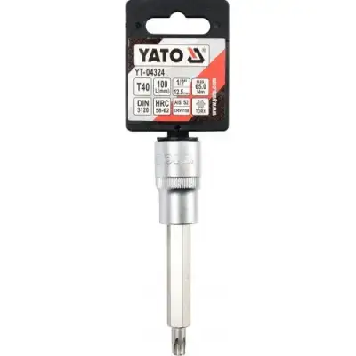 Головка 1/2" - вставка  T40 L100мм "Yato" наличный и безналичный расчет