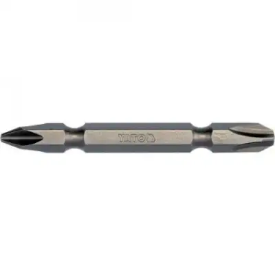 Бита PH2хPH3 1/4"х65мм (10шт) S2 HRC58-62 "Yato" наличный и безналичный расчет