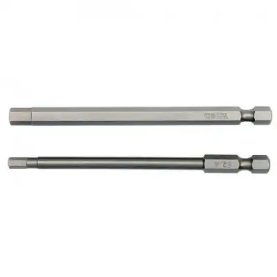 Биты HEX Tamper 4,0мм; 6,0мм 1/4"х100мм (2шт) S2 HRC58-62 "Yato" наличный и безналичный расчет