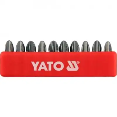 Бита PH3х25мм 1/4" (10шт) S2 HRC58-62 "Yato" наличный и безналичный расчет