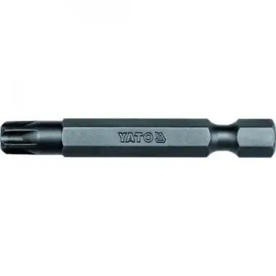 Бита TORX sec. T8 1/4"х50мм (50шт) S2 HRC58-62 "Yato" наличный и безналичный расчет