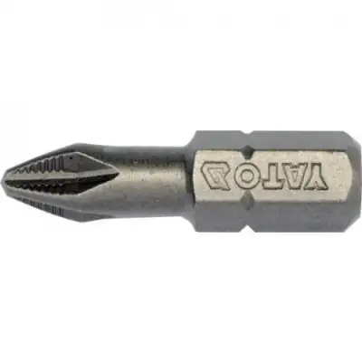 Бита PH1х25мм 1/4" (10шт) S2 HRC58-61 "Yato" наличный и безналичный расчет