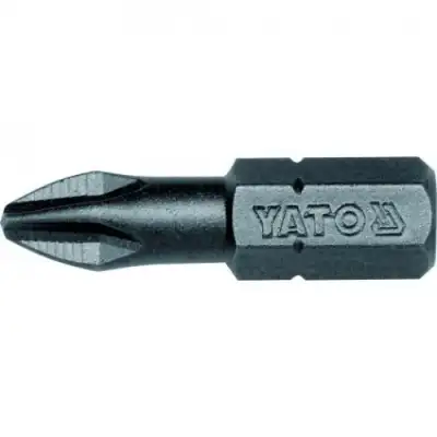 Бита PH1х25мм 1/4" (50шт) S2 HRC58-62 "Yato" наличный и безналичный расчет