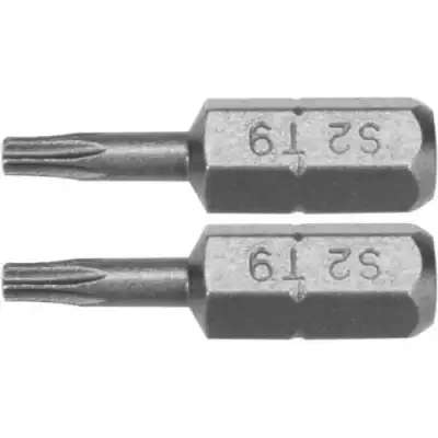 Бита TORX  T9х25мм 1/4" (2шт) AlSl S2 "Yato" наличный и безналичный расчет