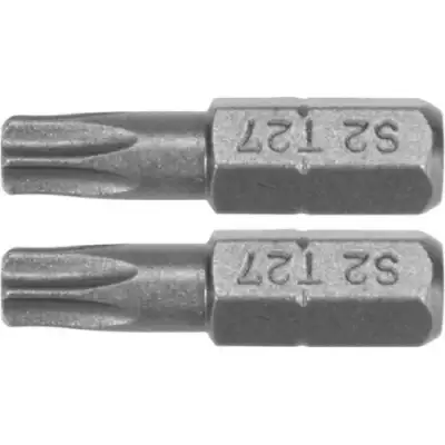Бита TORX T27х25мм 1/4" (2шт) AlSl S2 "Yato" наличный и безналичный расчет