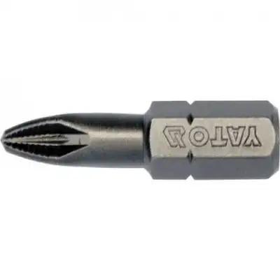 Бита PZ1х25мм 1/4" (10шт) S2 HRC58-58 наличный и безналичный расчет