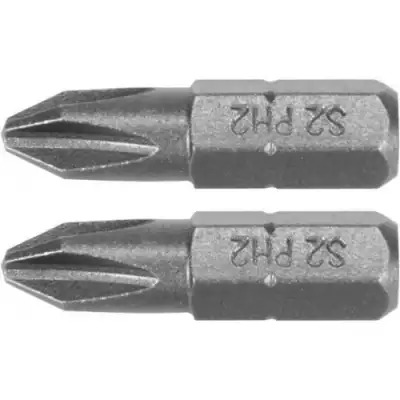 Бита PH2х25мм 1/4" (2шт) AlSl S2 "Yato" наличный и безналичный расчет
