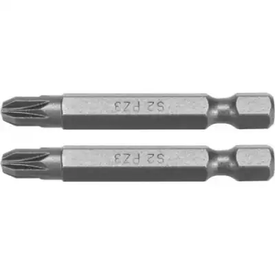 Бита PZ3х50мм 1/4" (2шт) AlSl S2 "Yato" наличный и безналичный расчет