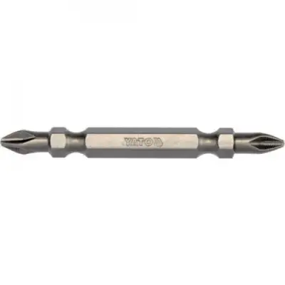 Бита PH2хPH2 1/4"х65мм (10шт) S2 HRC58-61 "Yato" наличный и безналичный расчет