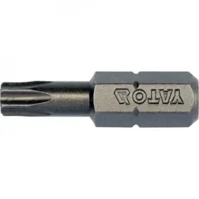 Бита TORX T30х25мм 1/4" (10шт) S2 HRC58-61 "Yato" наличный и безналичный расчет