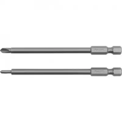 Биты TRI-WING #0, #1 1/4"х100мм (2шт) S2 HRC58-62 "Yato" наличный и безналичный расчет